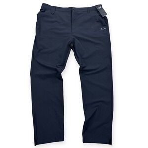 Oakley Pants Men's Size 40 Black Take Pro Golf Regular Fit Stretch Athletic NWT